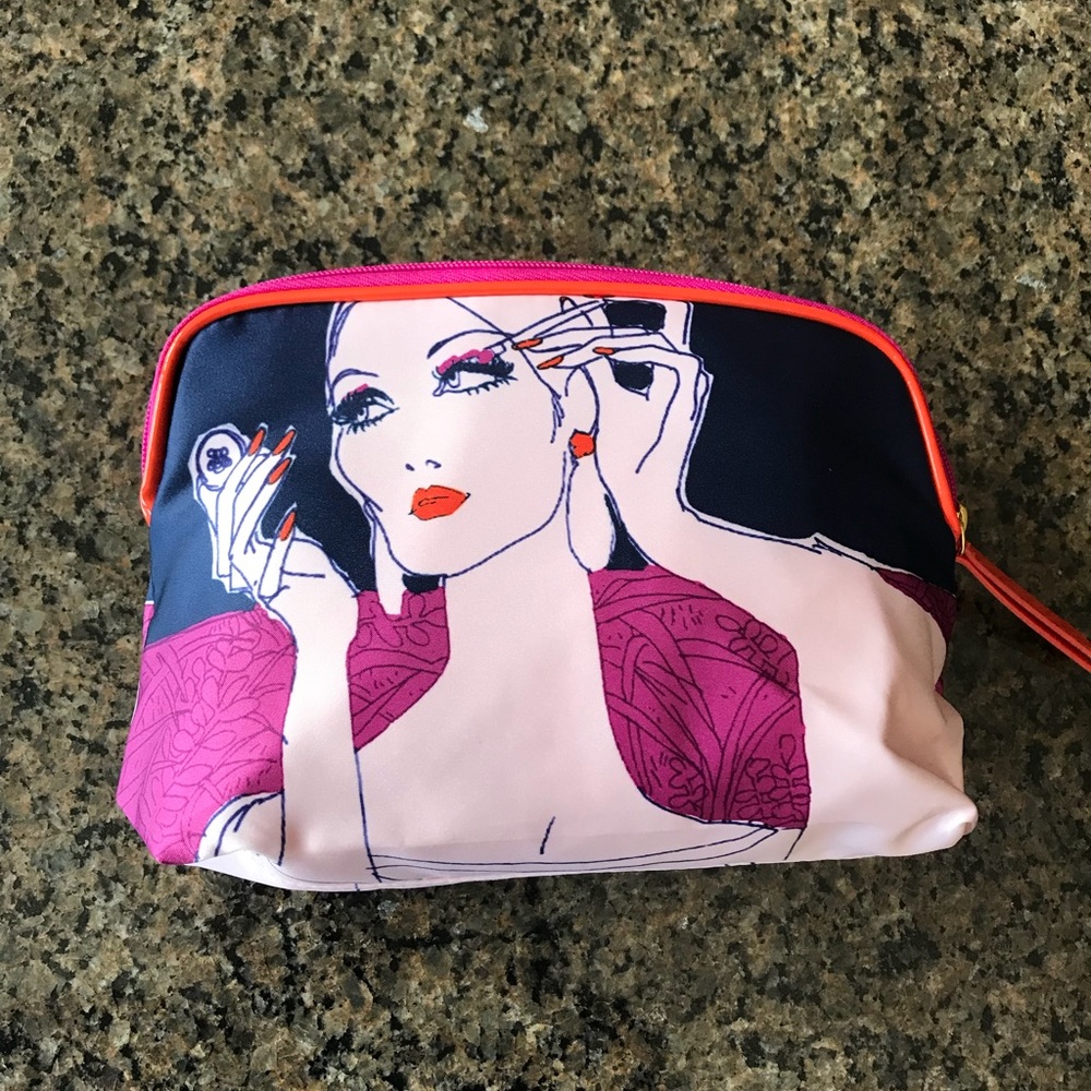 Sexy lady makeup bag
